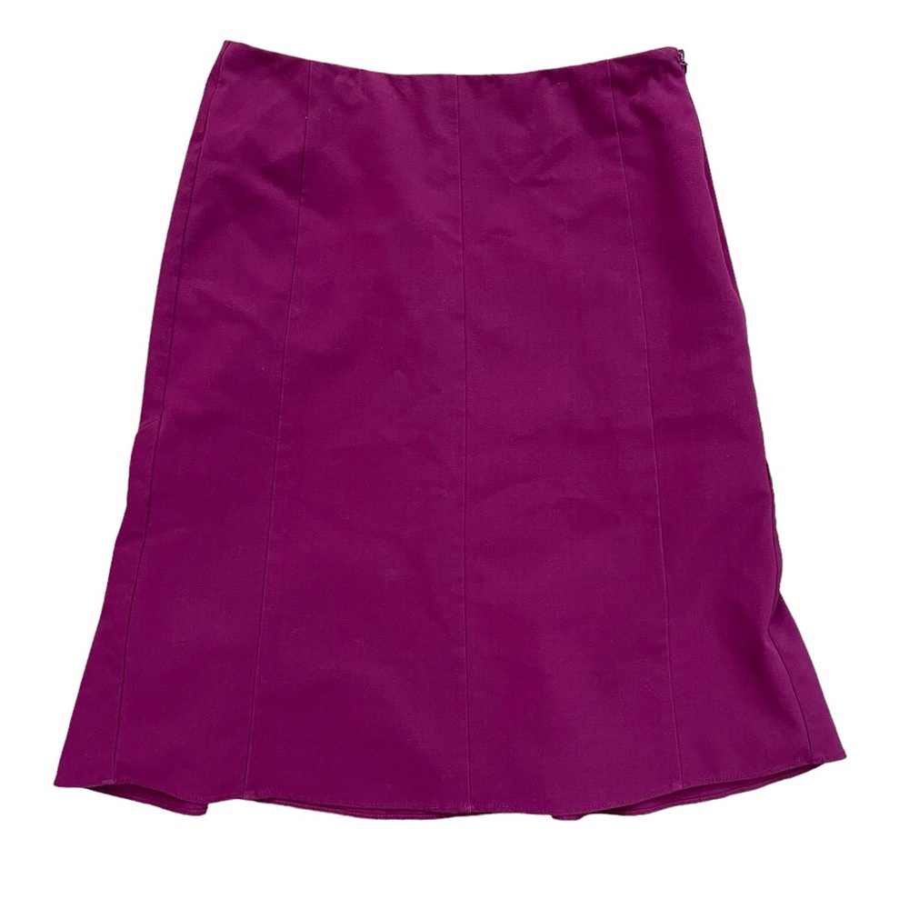 New York and Company Stretch Pencil Skirt Side 
Zipper Split Skirt Size 0 EUC